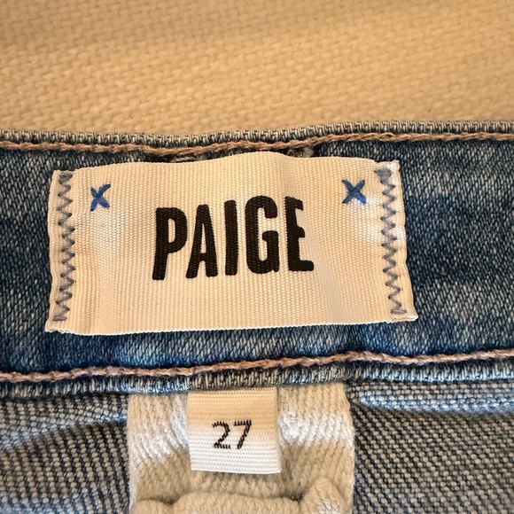 PAIGE Blue Ankle & Cropped Jeans